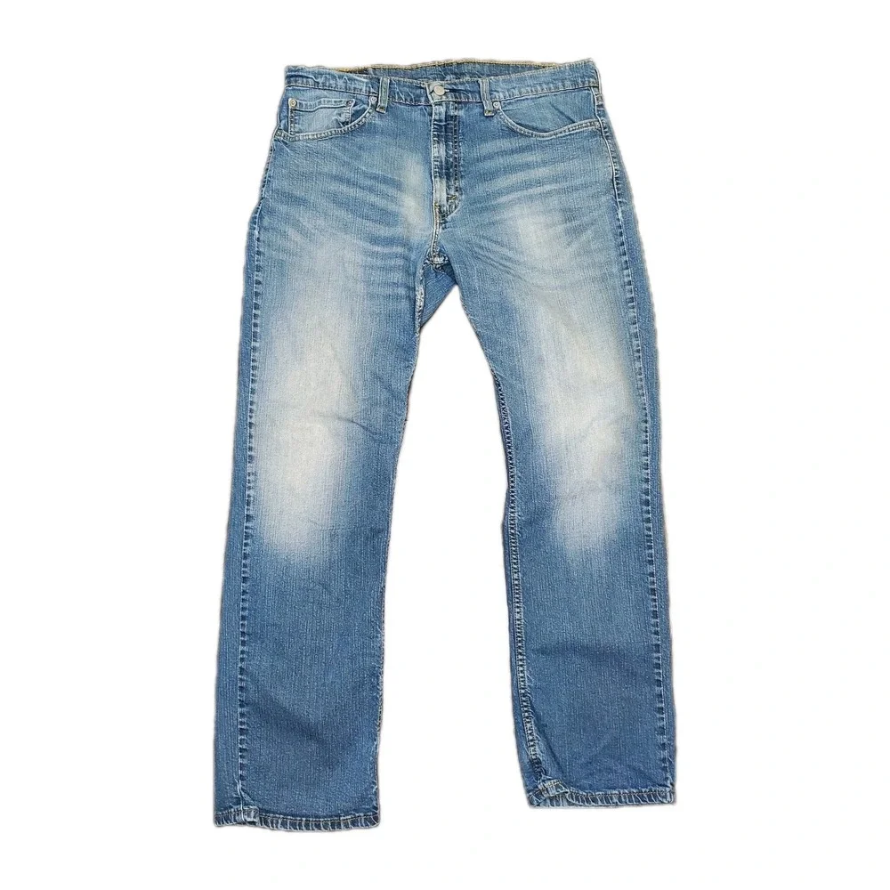 Levis 559 Jeans Mens 36x32 Blue Regular Fit Straight Leg Denim Pants 100% Cotton